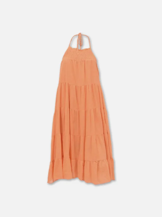 VESTIDO DE BLOQUES CON ELASTICO